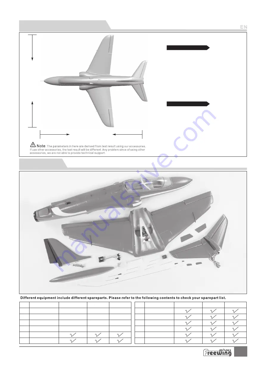 Freewing BAe HAWK Скачать руководство пользователя страница 3