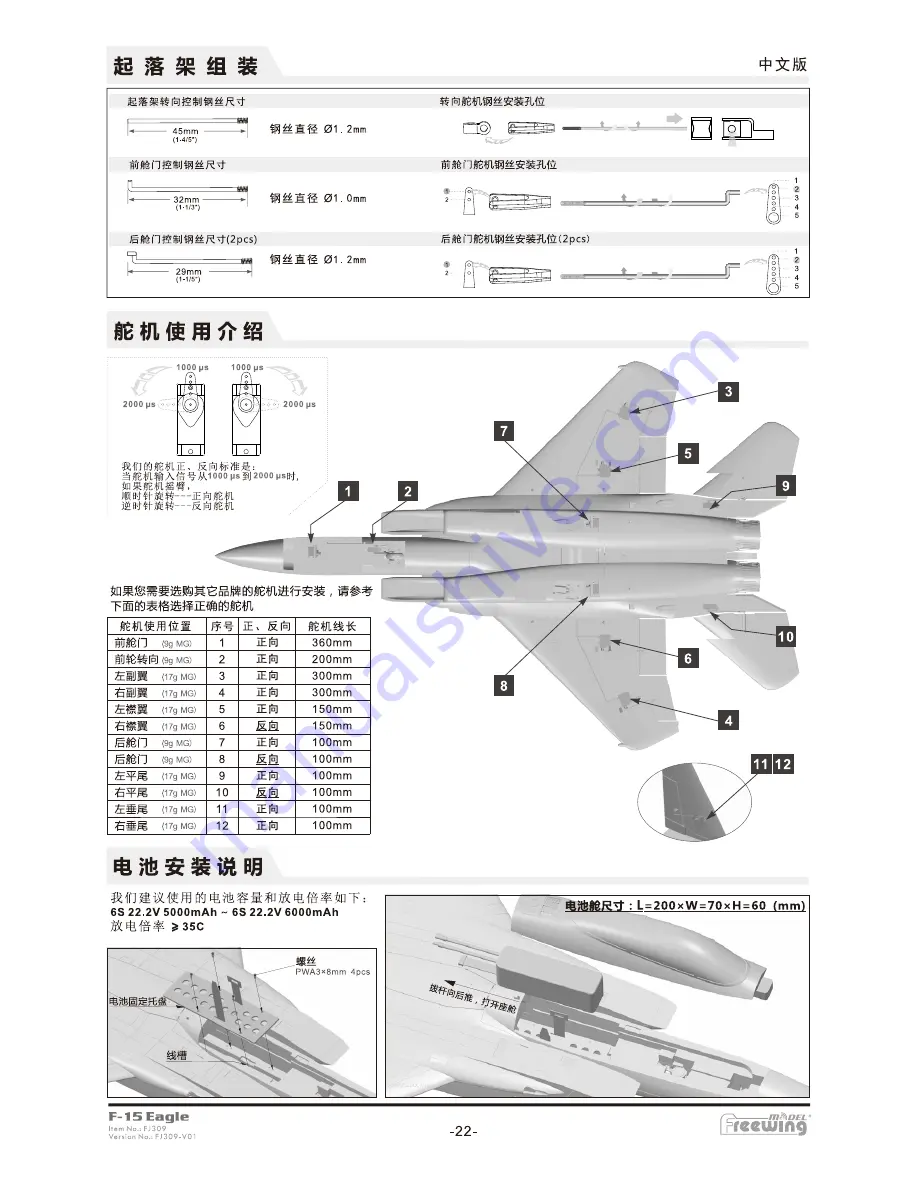 Freewing F-15 eagle User Manual Download Page 23