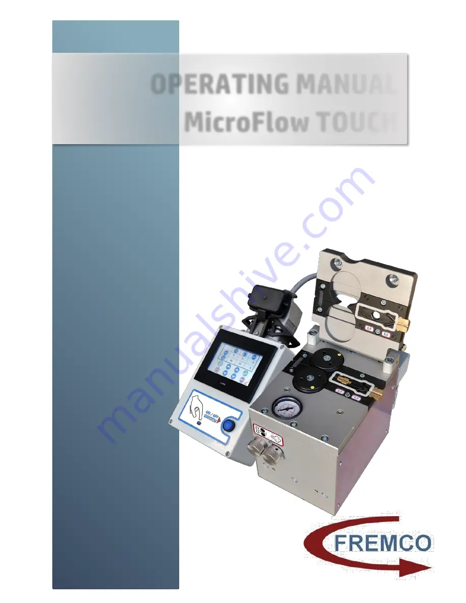 Fremco MicroFlow TOUCH Operating Manual Download Page 1