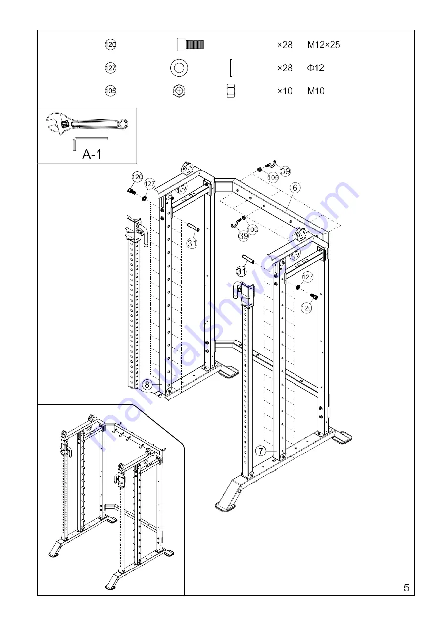 FRENCH FITNESS FF-FSR20-PL Owner'S Manual Download Page 13