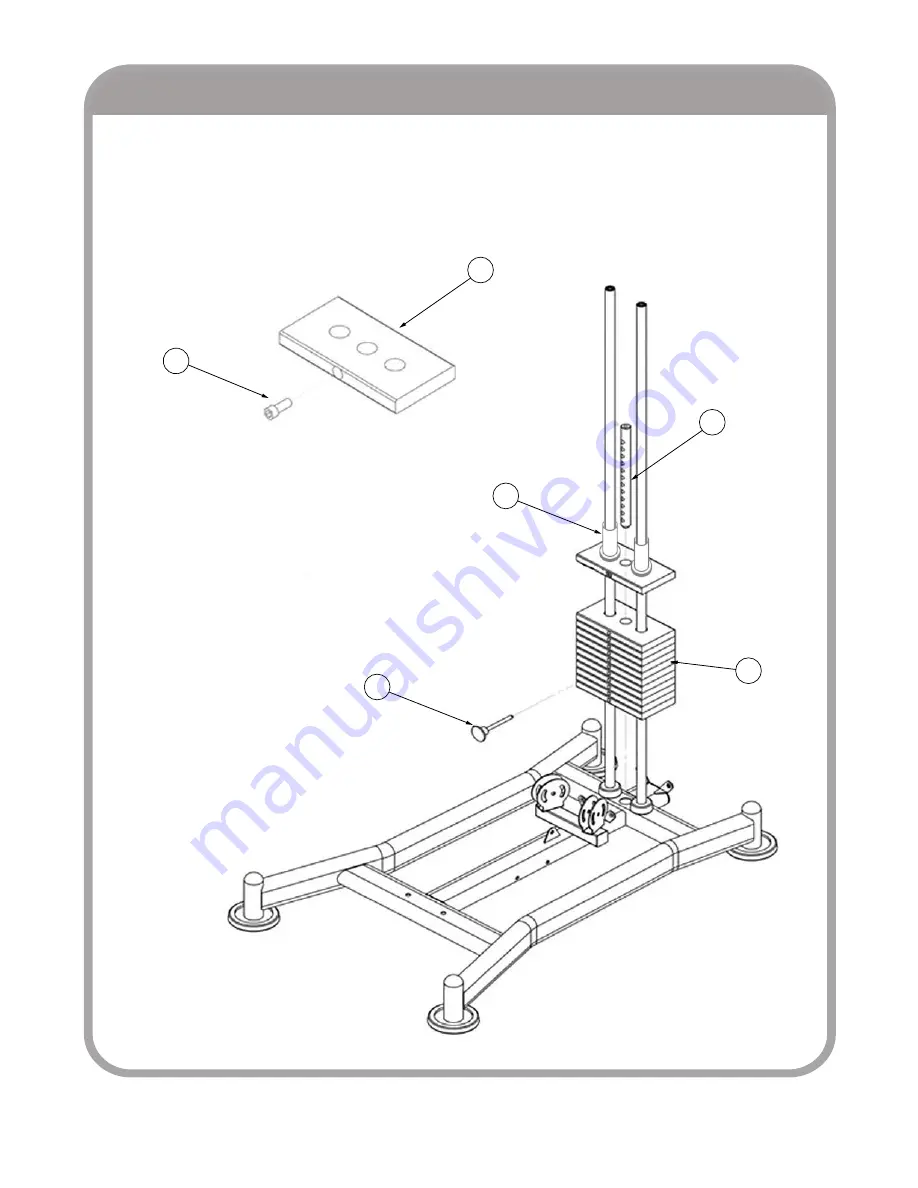 FRENCH FITNESS FF-X9LP Assembly Manual Download Page 7