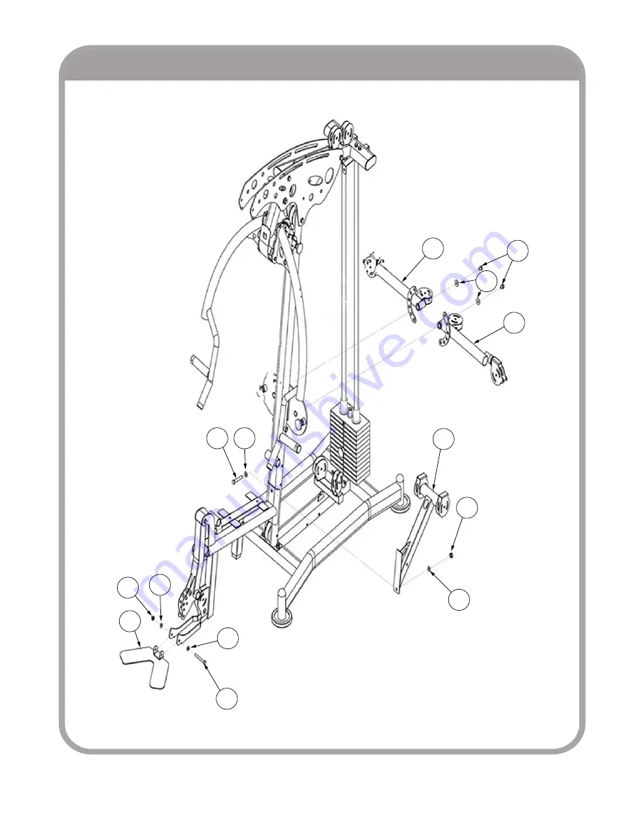 FRENCH FITNESS FF-X9LP Assembly Manual Download Page 19