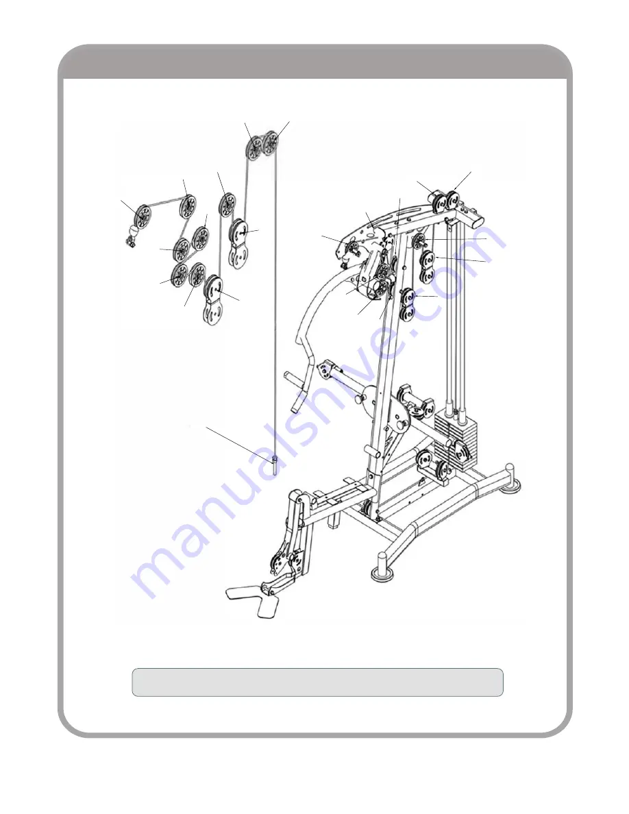 FRENCH FITNESS FF-X9LP Assembly Manual Download Page 22