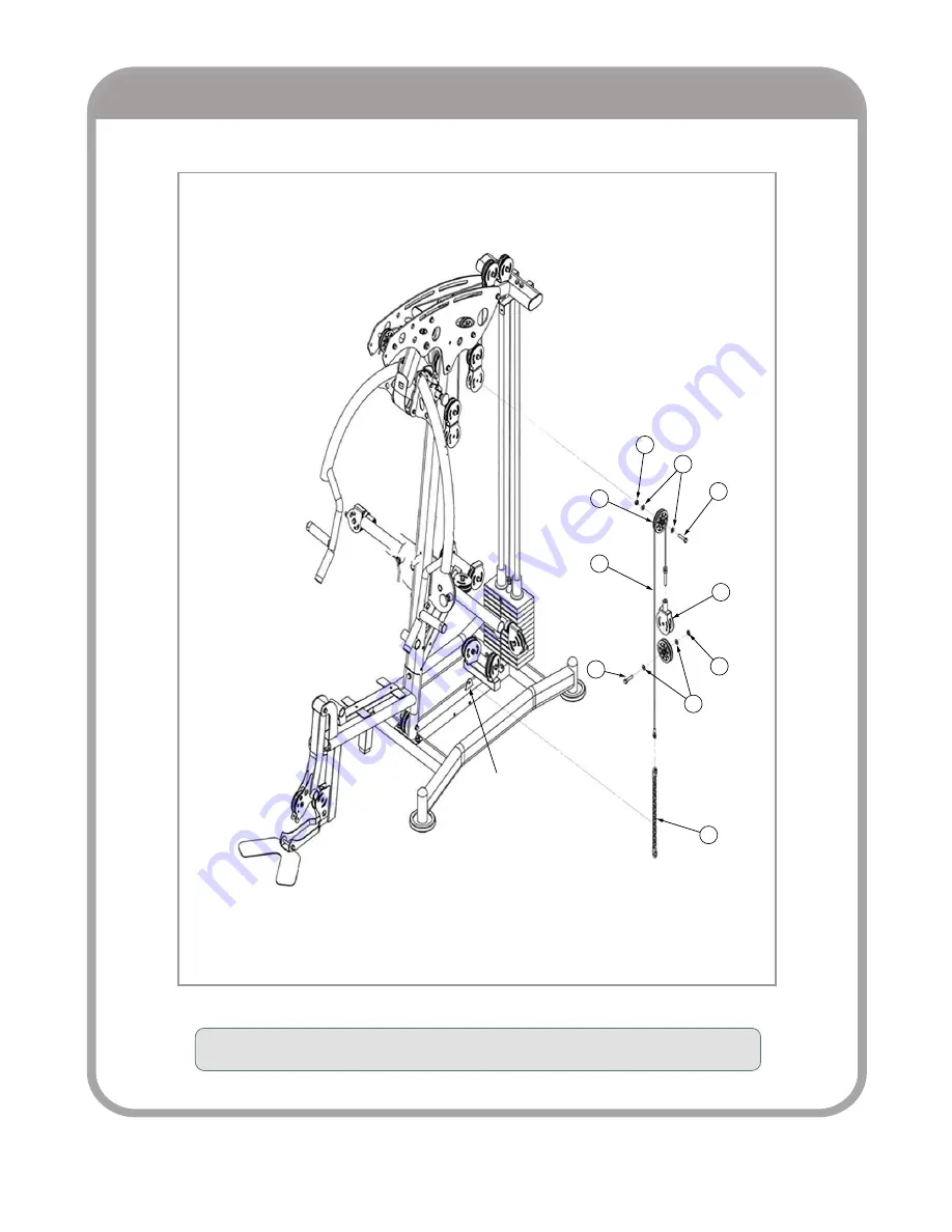 FRENCH FITNESS FF-X9LP Assembly Manual Download Page 24