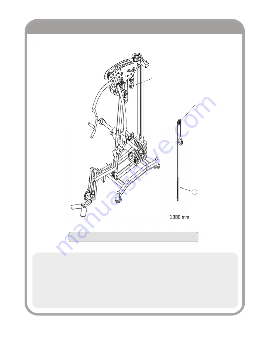 FRENCH FITNESS FF-X9LP Assembly Manual Download Page 25