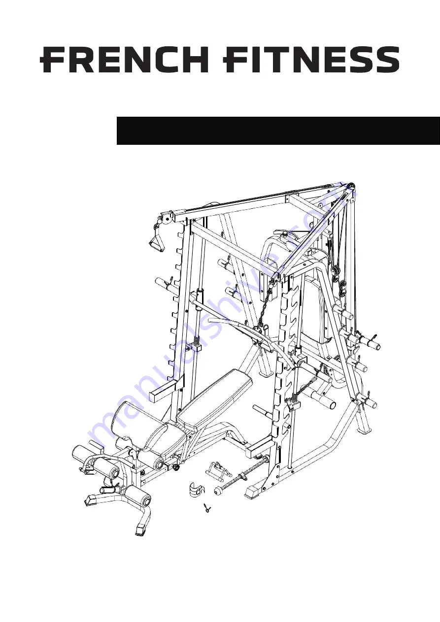 FRENCH FITNESS MSC10 Owner'S Manual Download Page 1