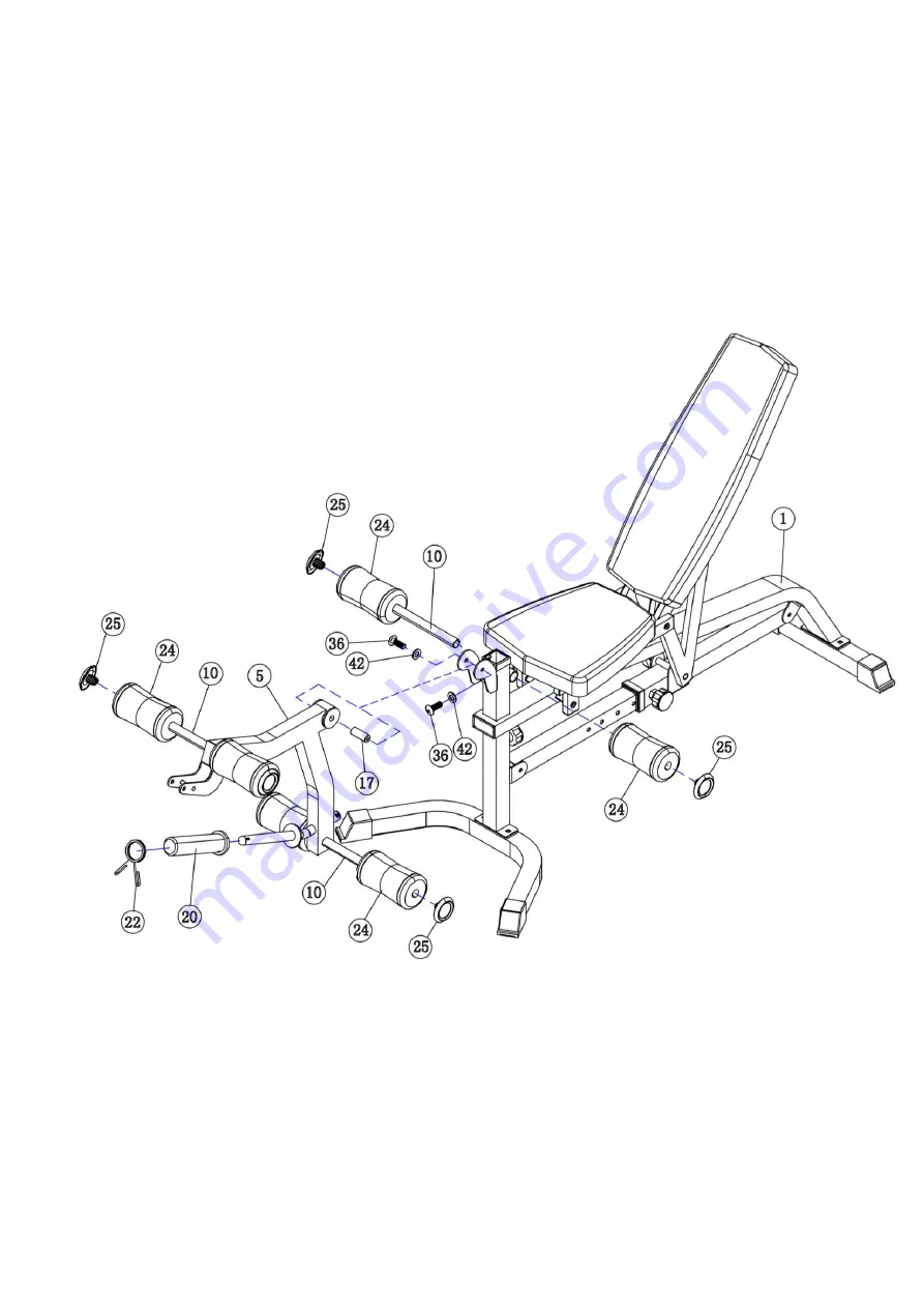 FRENCH FITNESS MSC10 Owner'S Manual Download Page 28