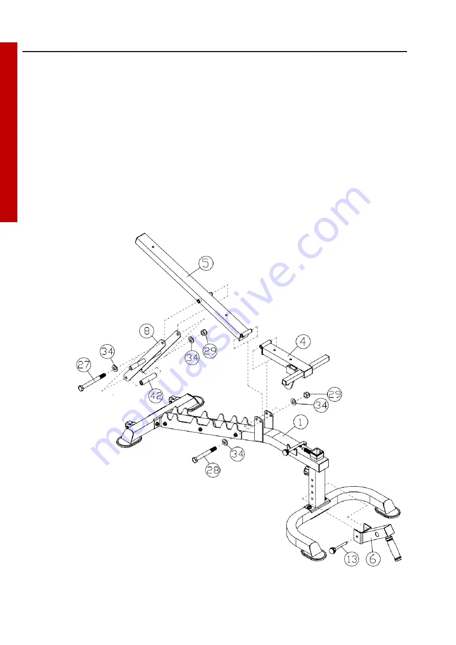 FRENCH FITNESS MSC10 Owner'S Manual Download Page 38