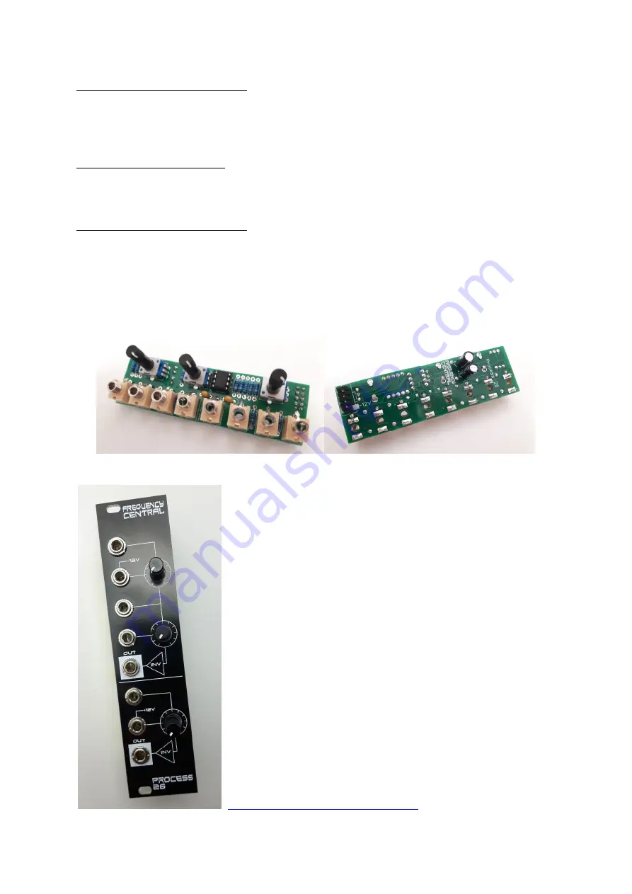 Frequency Central Process 26 Скачать руководство пользователя страница 2