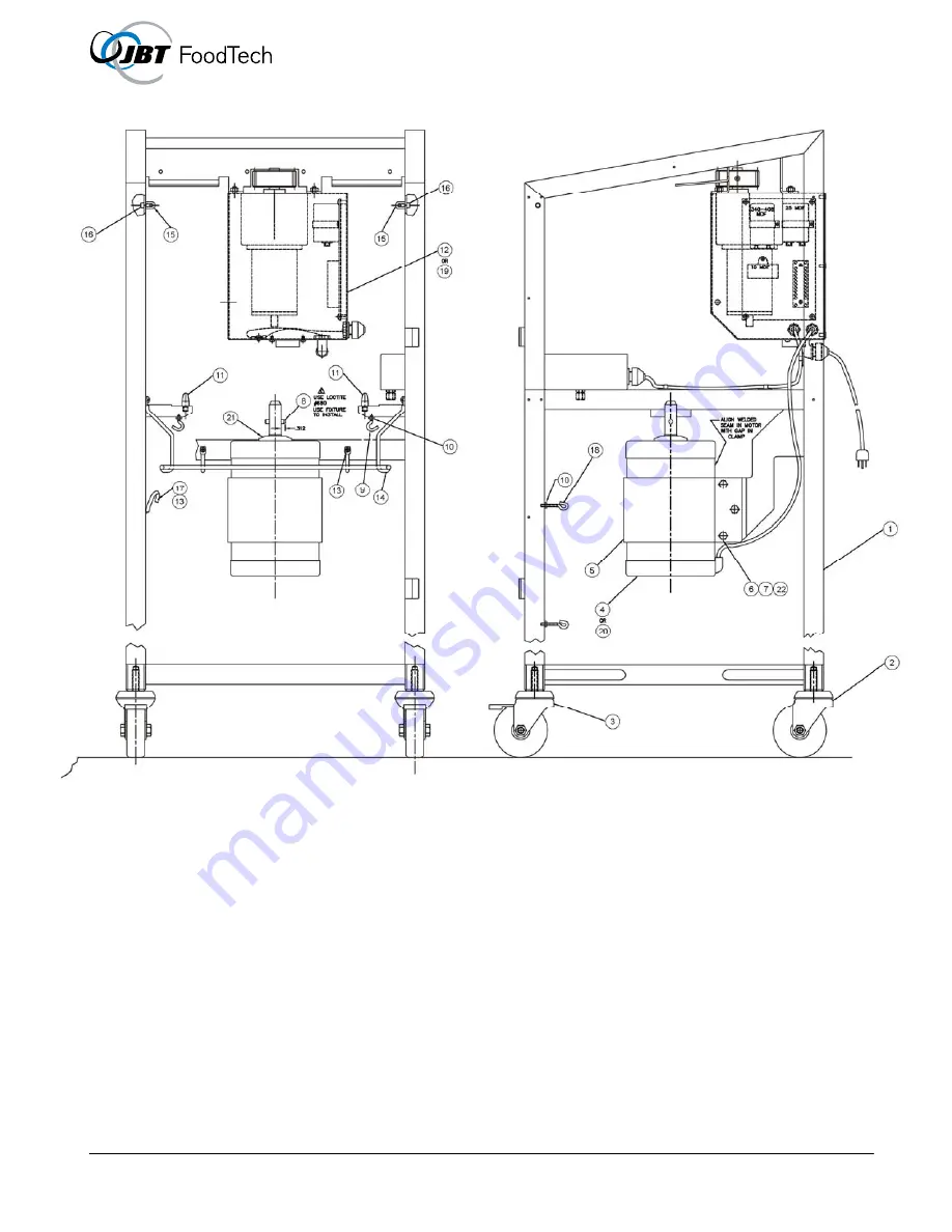 Fresh'n Squeeze Produce Plus Operator'S And Service Manual Download Page 33