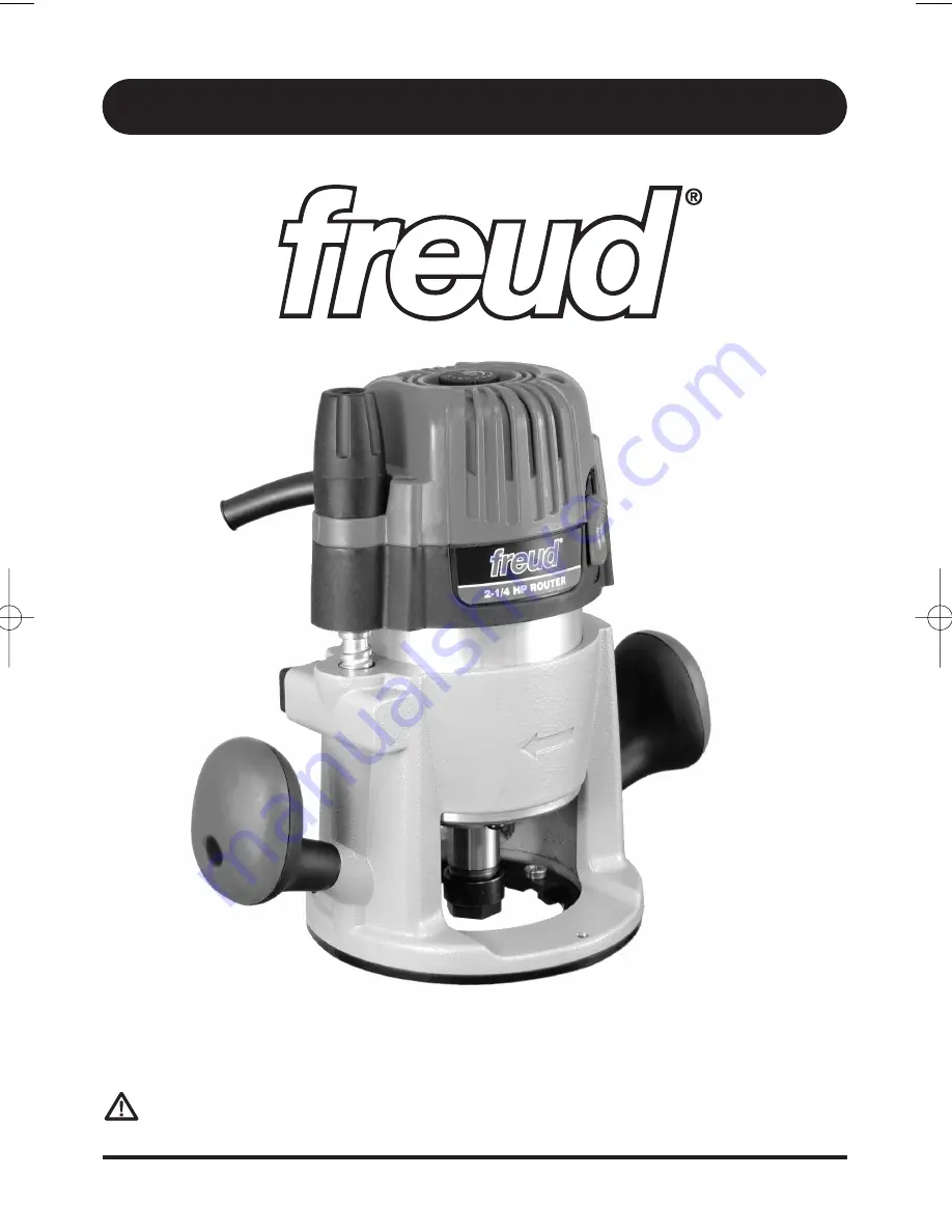 Freud FT1700VCE Operating Instructions Manual Download Page 1