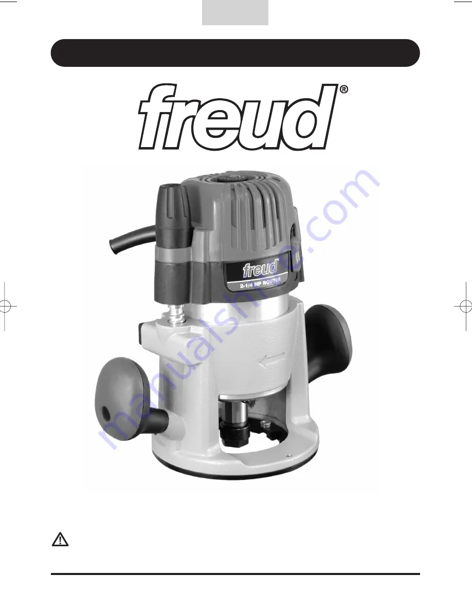 Freud FT1700VCE Operating Instructions Manual Download Page 21