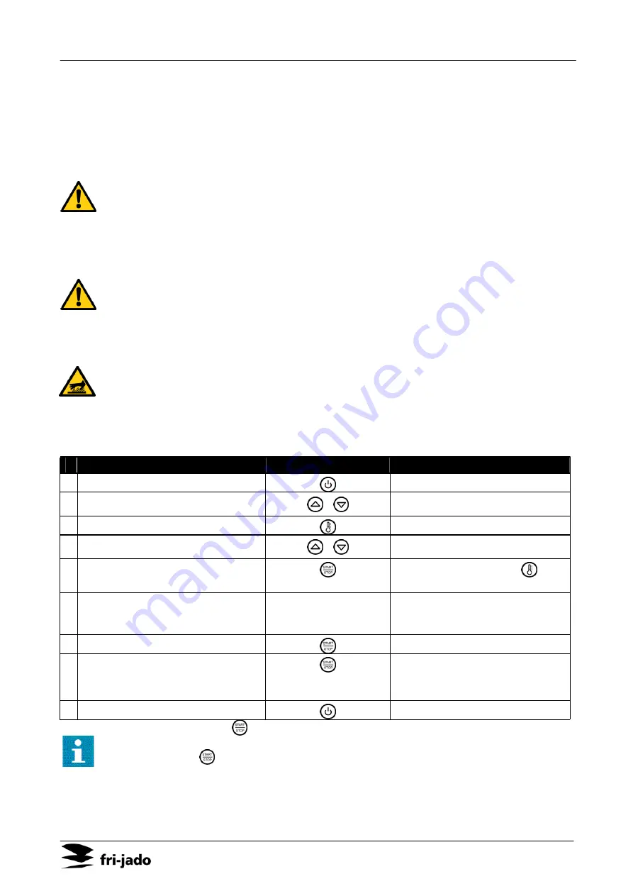 Fri-Jado Bake Basic 3/5 User Manual Download Page 33