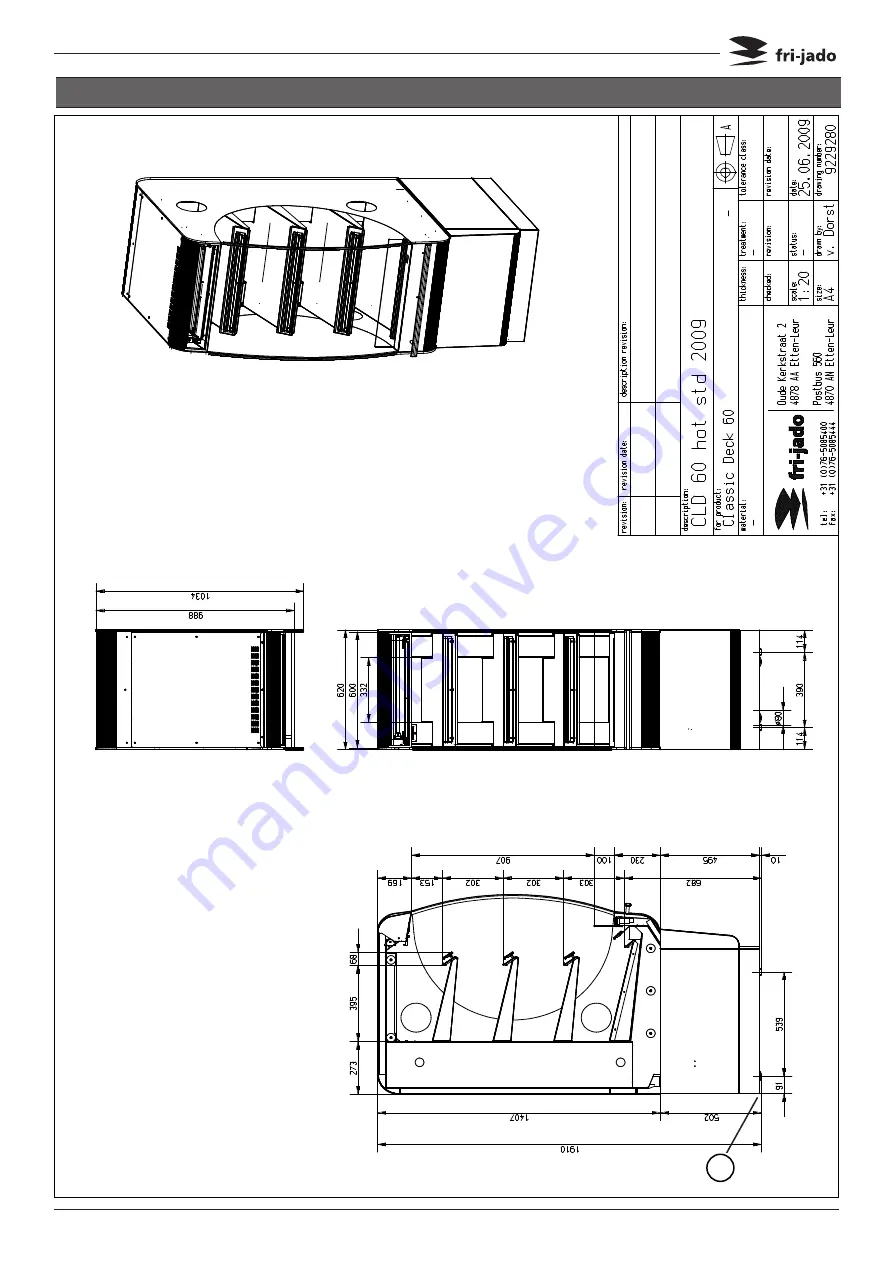 Fri-Jado Classis Deck Hot Installation Manual Download Page 23