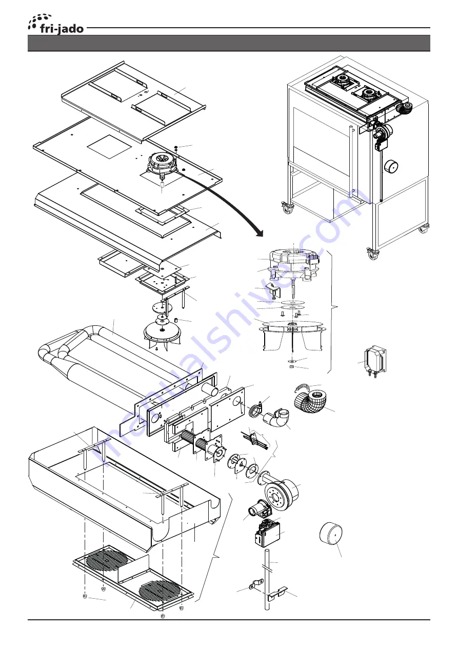 Fri-Jado LDR 8s AC Gas Service Manual Download Page 72