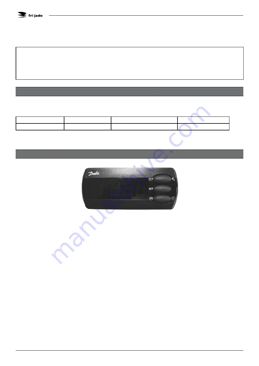 Fri-Jado MD 60 Hot Service Manual Download Page 15