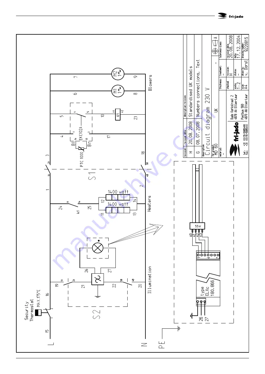 Fri-Jado MD 60 Hot Скачать руководство пользователя страница 24