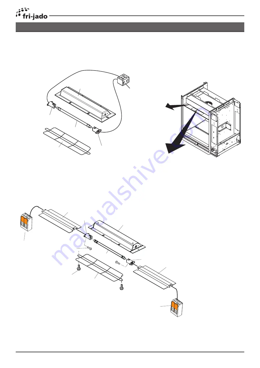 Fri-Jado Turbo Deli Rotisserie TDR 5m Service Manual Download Page 60