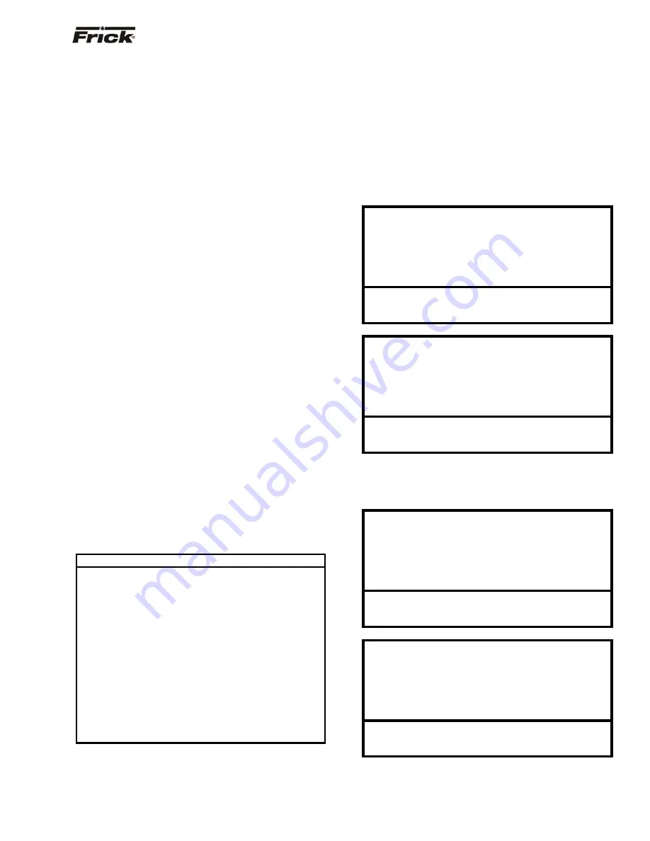 Frick QUANTUM LX AcuAir Manual Download Page 17