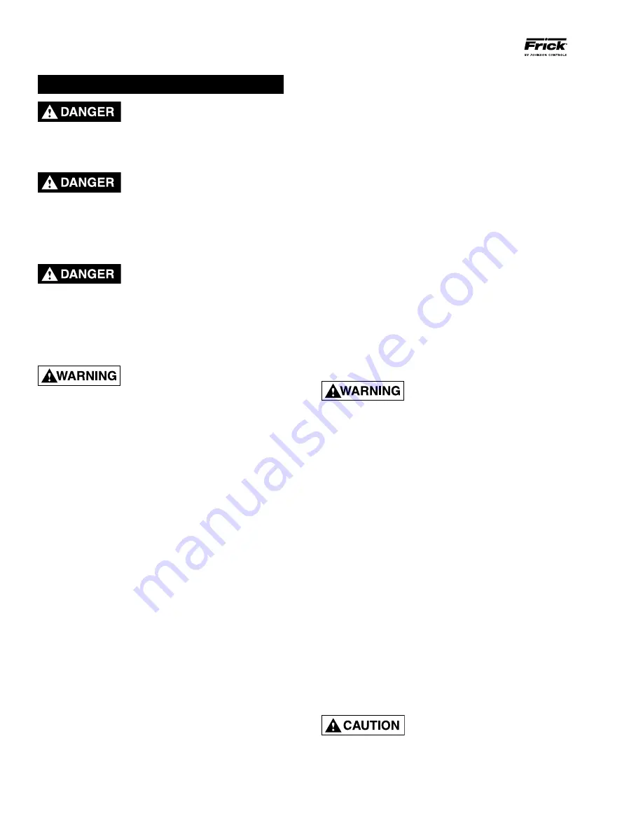 Frick Vyper 572 Installation Operation & Maintenance Download Page 56