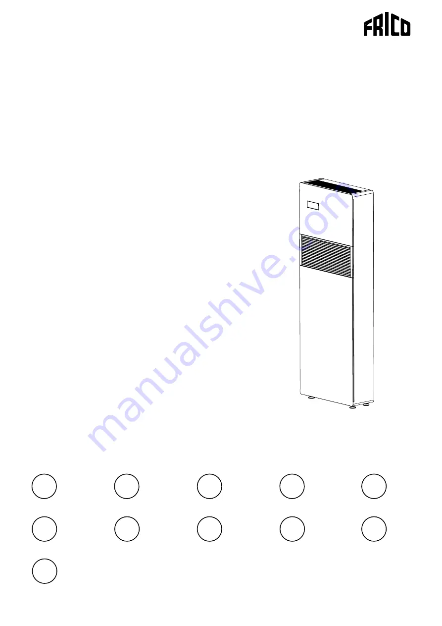 Frico 999925 Original Instructions Manual Download Page 1