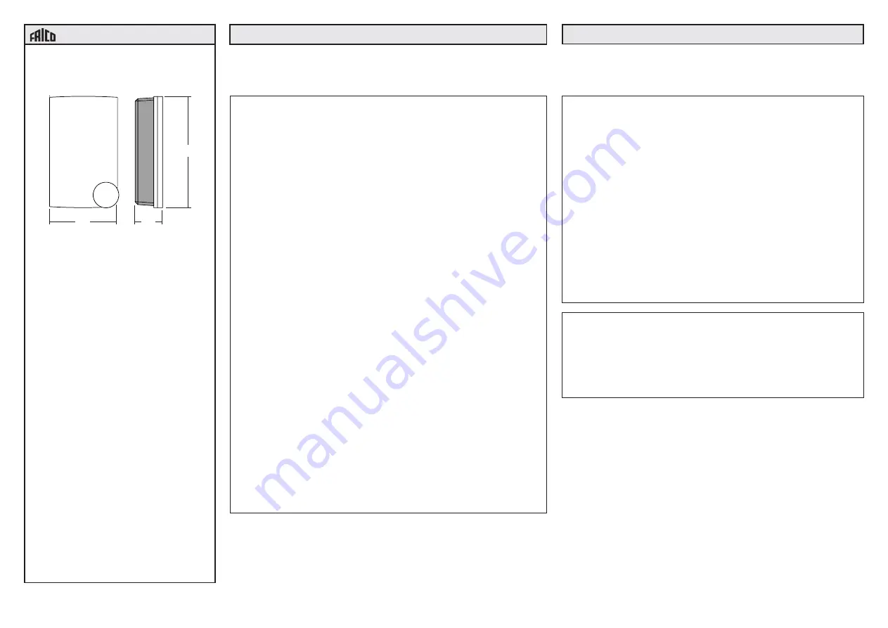 Frico ERP Instruction Manual Download Page 4