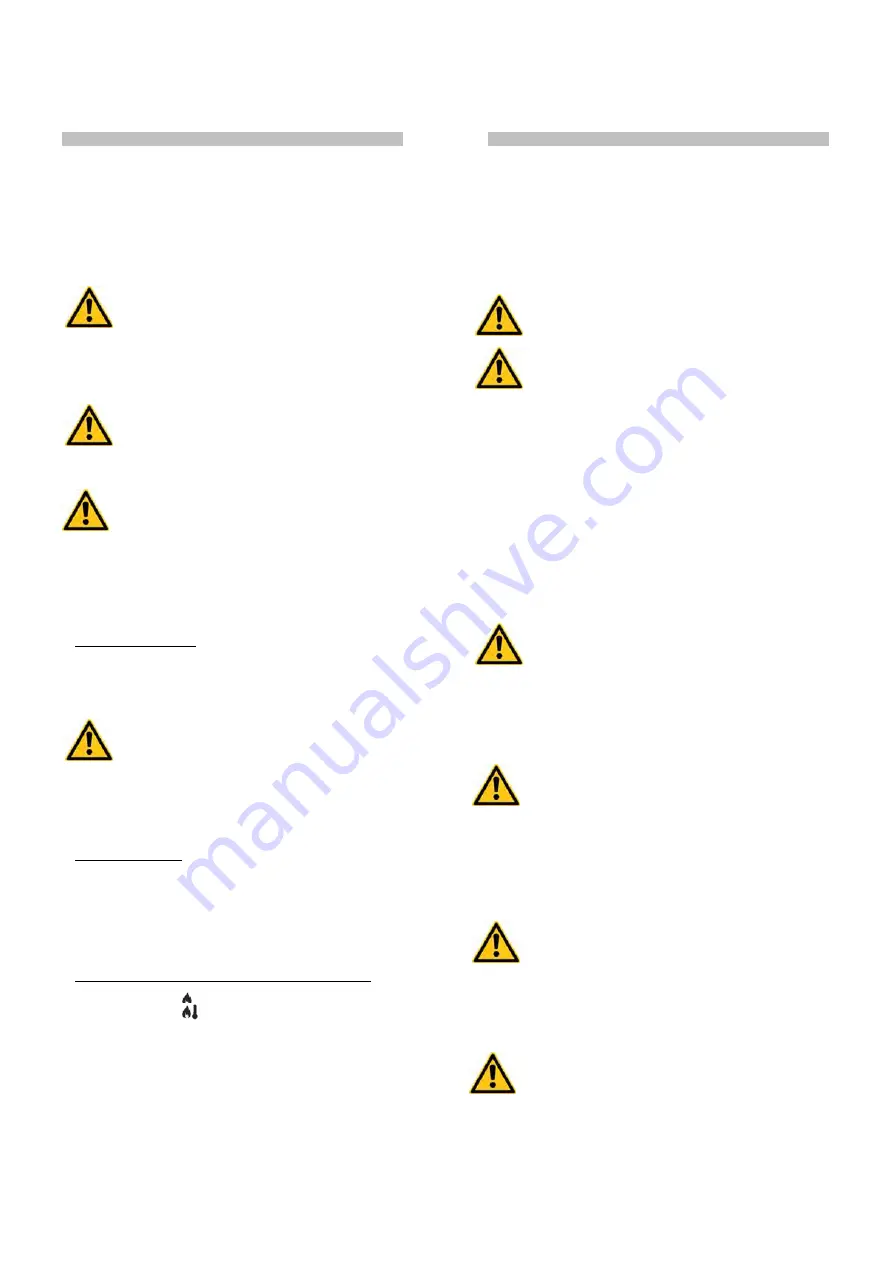 Frico HG105A Instruction Manual Download Page 5