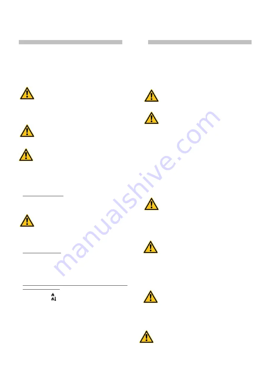 Frico HG105A Instruction Manual Download Page 31