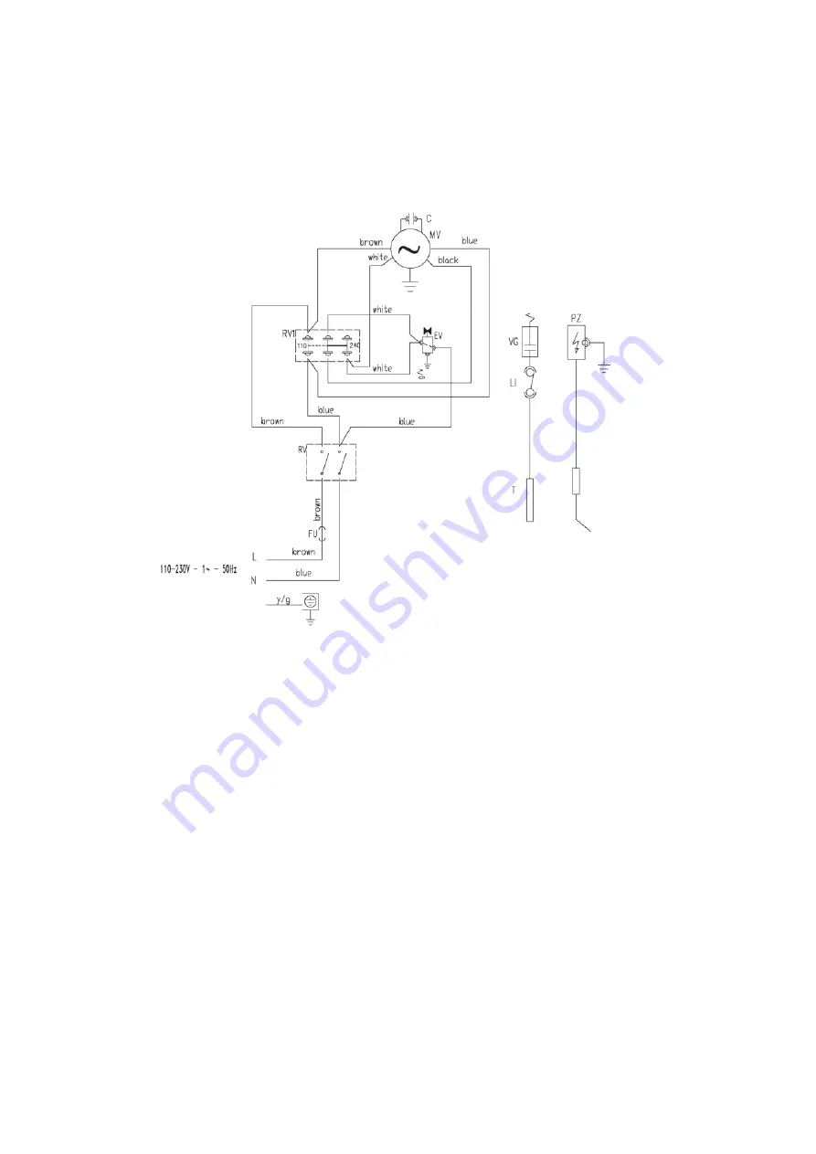 Frico HG105A Instruction Manual Download Page 38