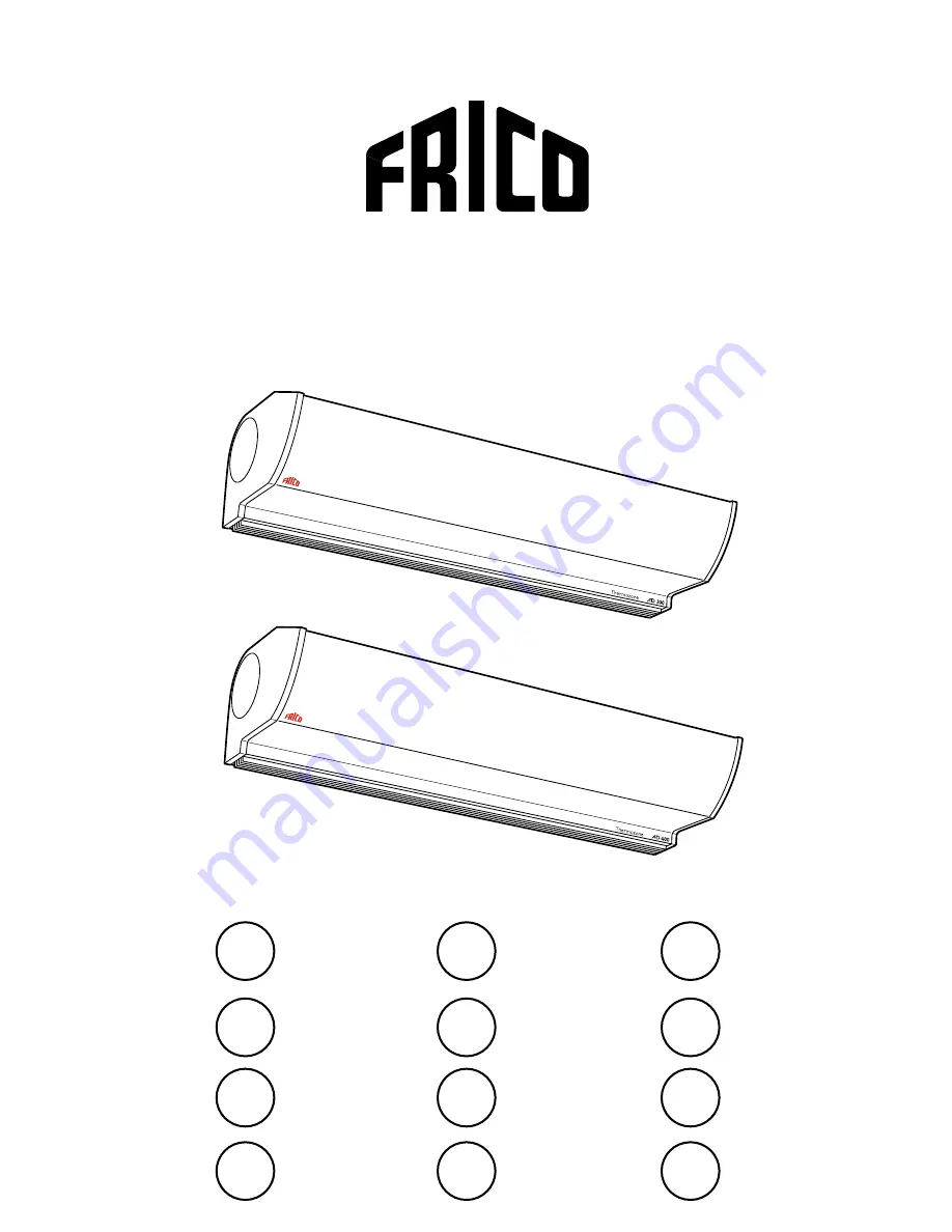 Frico Thermozone AD 300 A Скачать руководство пользователя страница 1