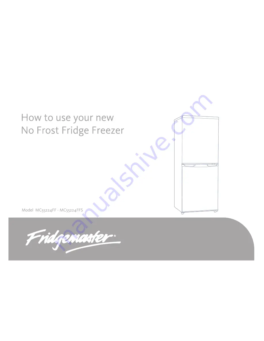 Fridgemaster MC50160 User Manual Download Page 1