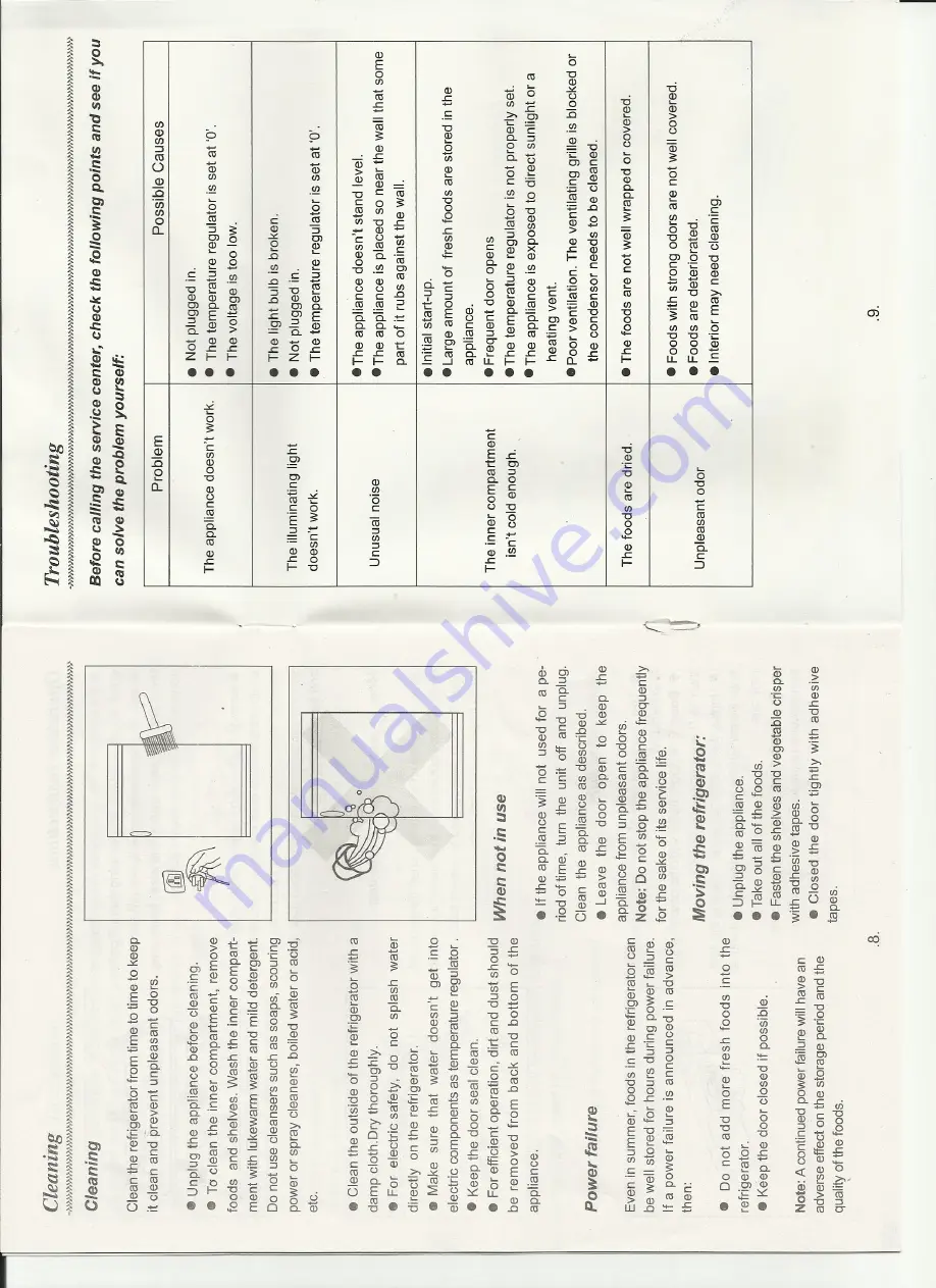 Fridgemaster MTRL150 User Manual Download Page 6