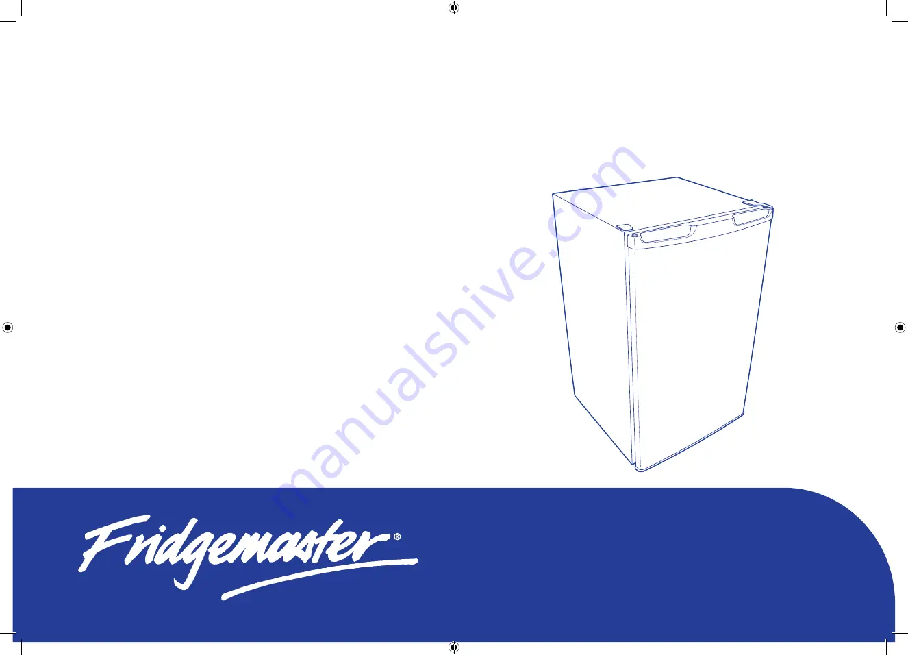 Fridgmaster MTRL109A How To Use Manual Download Page 1