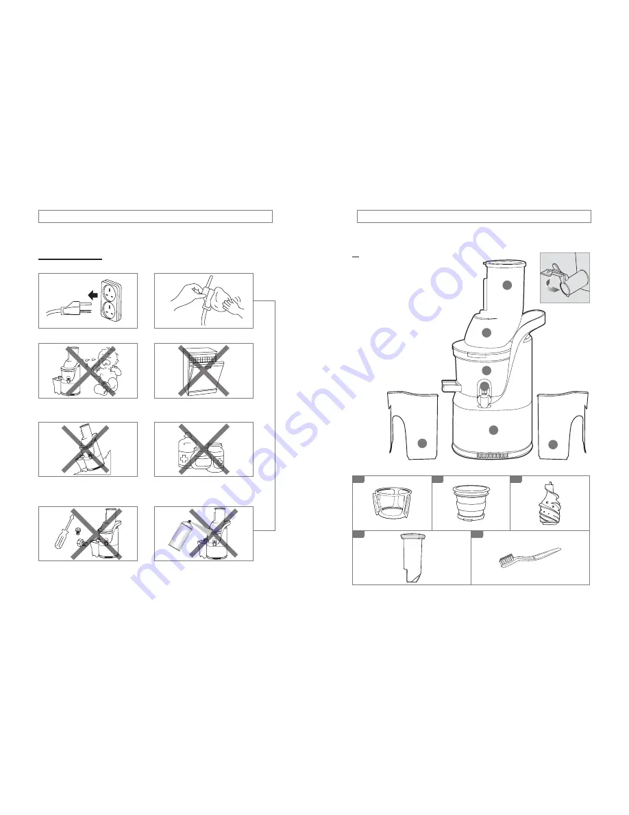 Fridja f1800 Instruction Manual Download Page 4