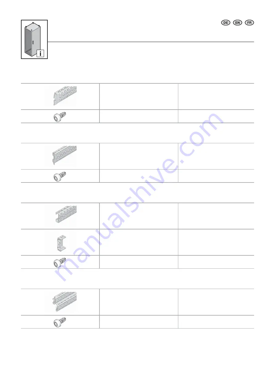 FRIEDHELM LOH Rittal 8100.730 Assembly Instructions Manual Download Page 7