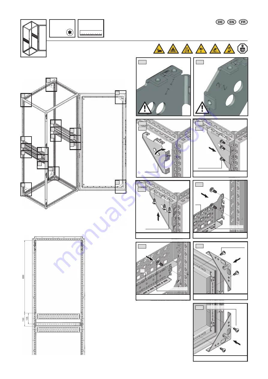 FRIEDHELM LOH Rittal 8618.600 Assembly And Operating Instructions Manual Download Page 9