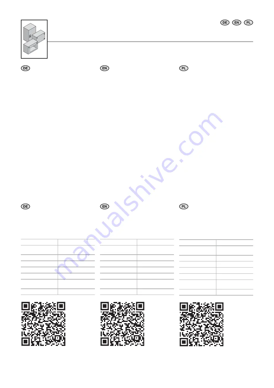 FRIEDHELM LOH RITTAL KX 1500.000 Assembly And Operating Instructions Manual Download Page 16