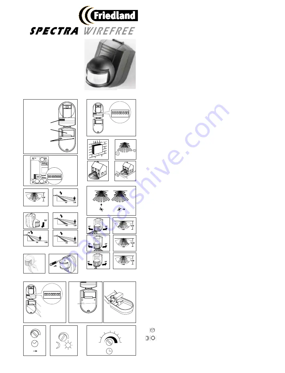 FRIEDLAND Spectra Wirefree Instructions And Guarantee Download Page 1