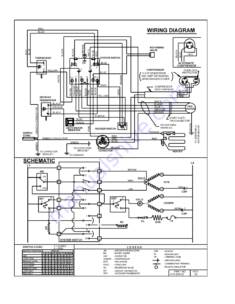 Friedrich 2000 TwinTemp EK12J33A-1 Service Manual Download Page 37