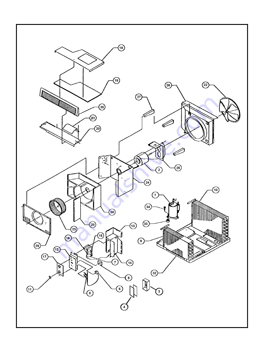 Friedrich 2001 Hazardgard SH14J30A-1 Service Manual Download Page 16