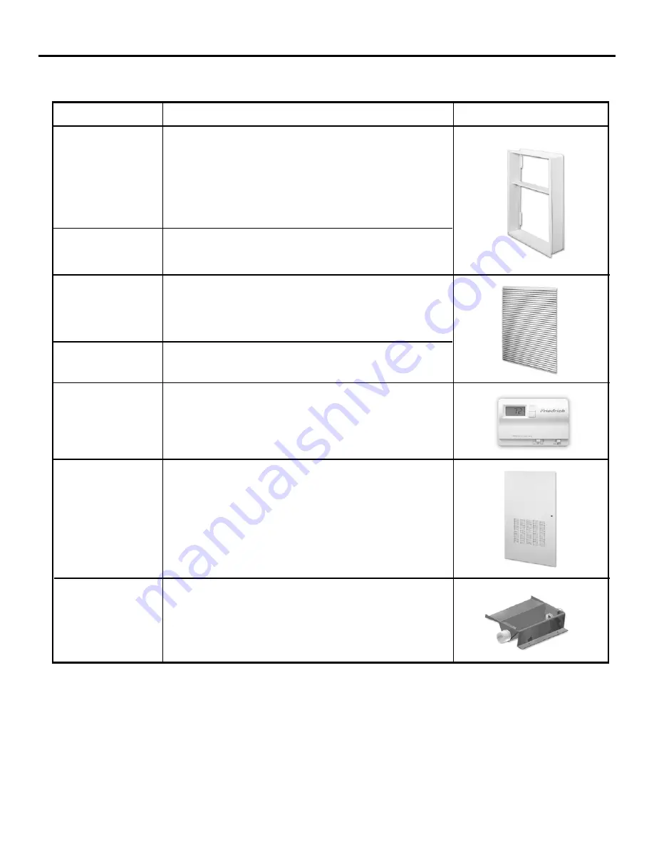 Friedrich VE09K50 Installation & Operation Manual Download Page 15