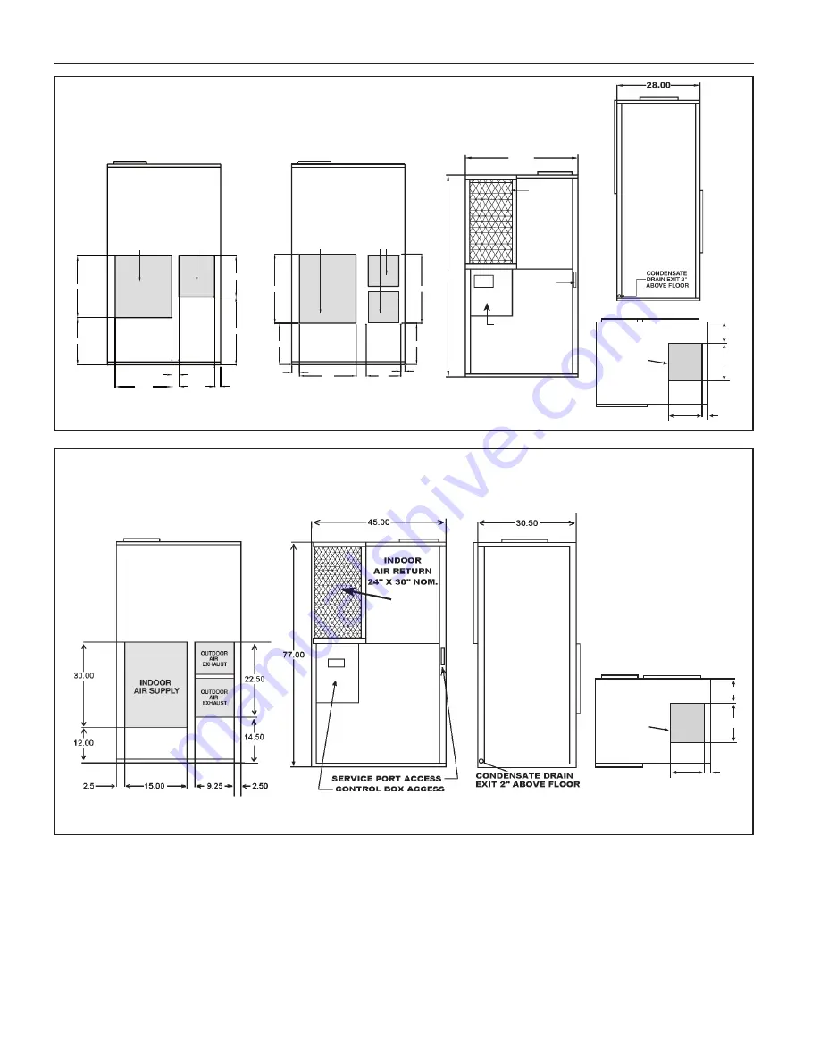 Friedrich VERT-I-PAK B-SERIES Installation & Operation Manual Download Page 6