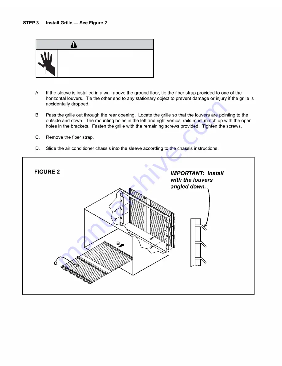 Friedrich WallMaster WE10C33 Service Manual Download Page 55