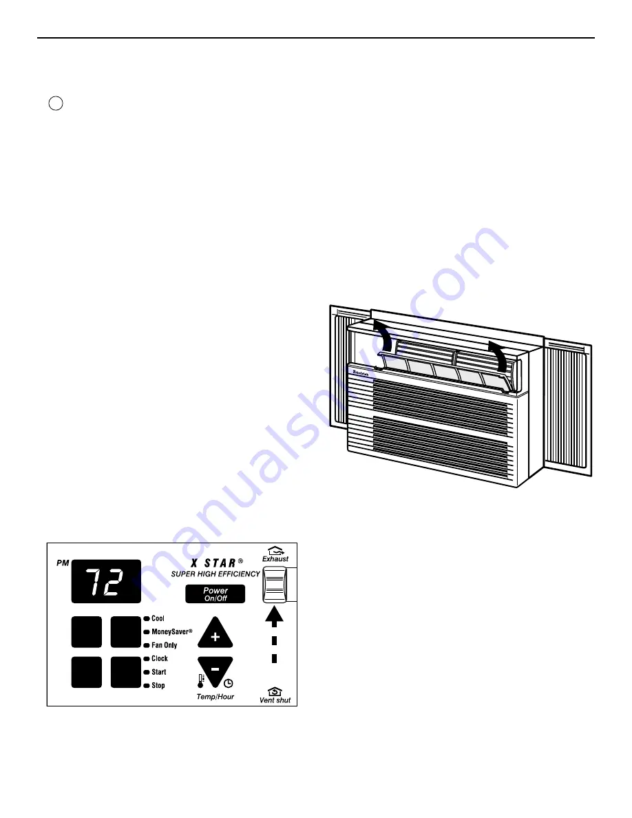 Friedrich X-Star XQ05 Operating Manual Download Page 25