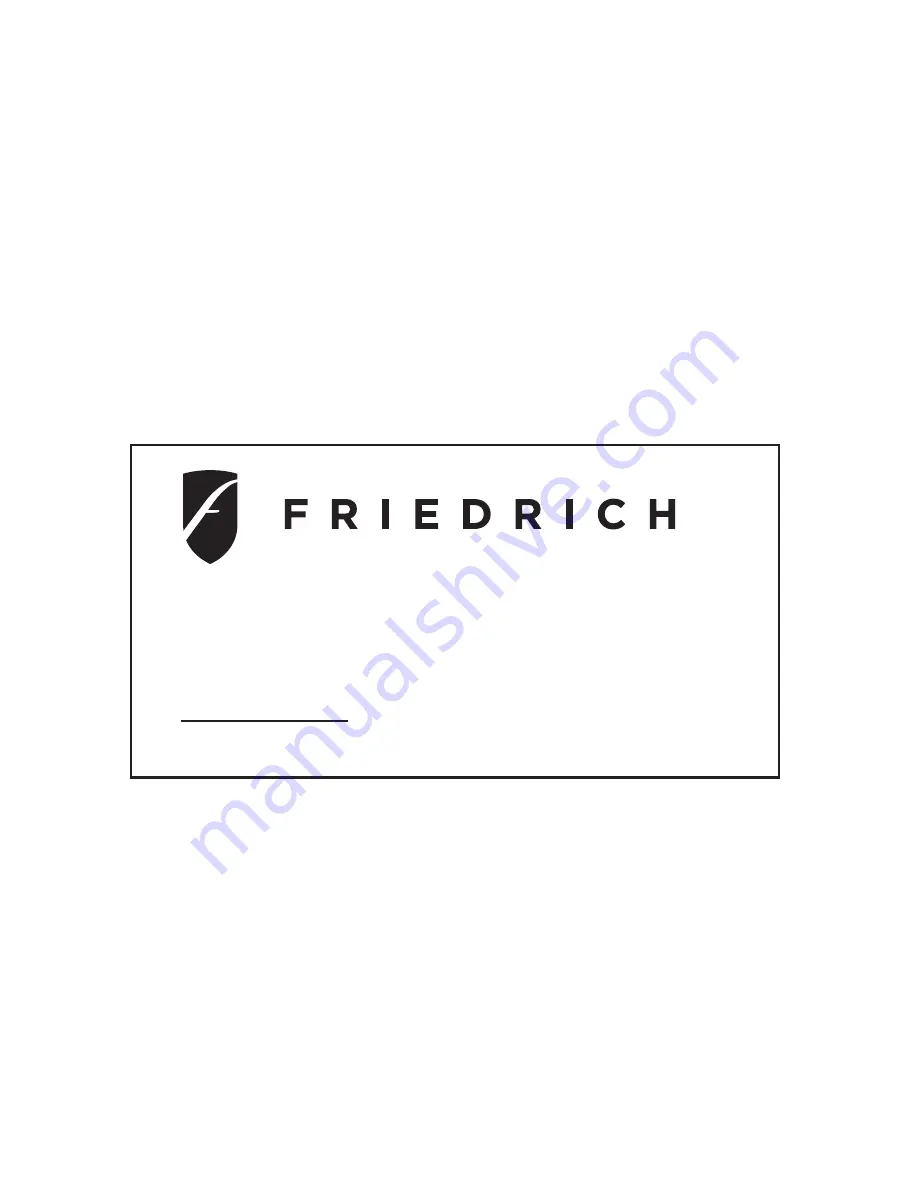 Friedrich XStar EQ08M11-A Service Manual Download Page 45