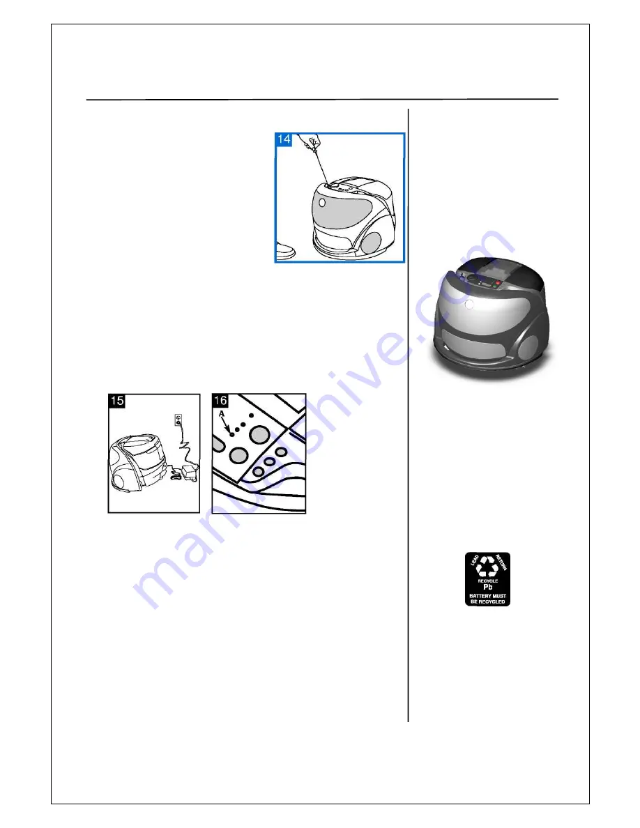 Friendly Robotics Friendly Vac Operating & Safety Manual Download Page 9