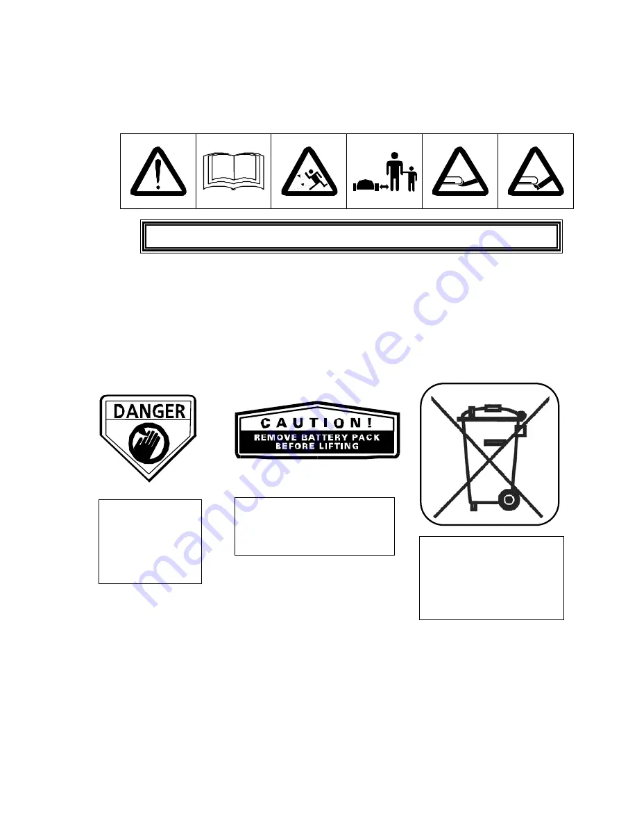 Friendly Robotics RL550 Operating Manual Download Page 9