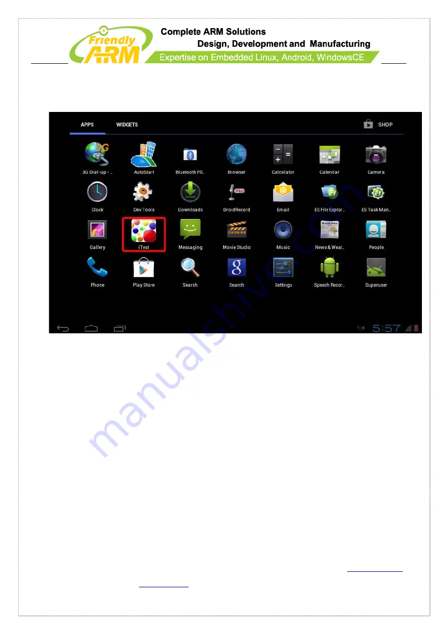 FriendlyARM Mini210S User Manual Download Page 140