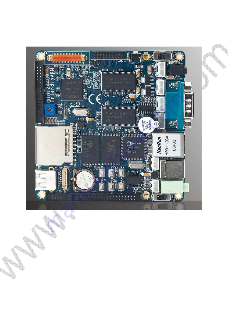 FriendlyARM MINI2440 User Manual Download Page 6