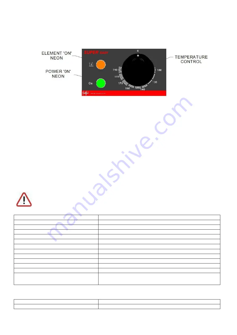 FriFri EASY 411 Installation And Operating Instructions Manual Download Page 25